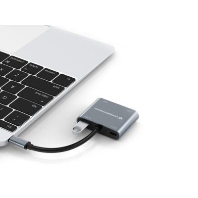 Docking Usb-c Conceptronic Donn016 1xhdmi 4k 1xvga 1xusb-c Pd