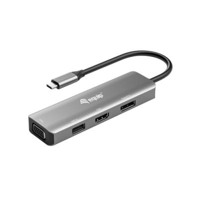 Docking Usb-c Equip 133485 A 1xhdmi 4k 1xdisplayport 4k 1xvga