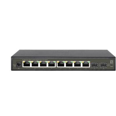 Switch Semigestionable Level One Hilbert 8p Giga + 2p Sfp Giga