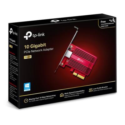 Tarjeta De Red Pcie 10gigabit Tp-link Tx401 Incluye Soporte