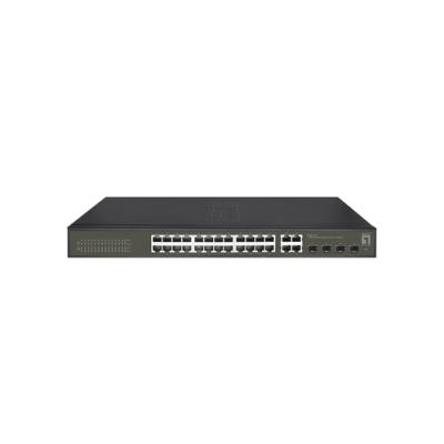 Switch Semigestionable Level One Hilbert 24p Giga + 4p Sfp Giga