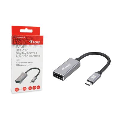 Adaptador Usb-c Macho A Displayport 1.4 8k Equip