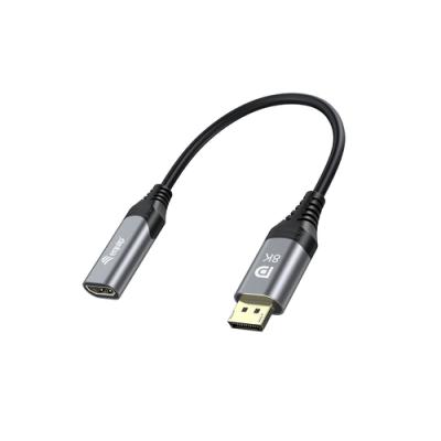 Cable Adaptador Displayport 1.4 A Hdmi Hembra 8k 0,15cm Equip