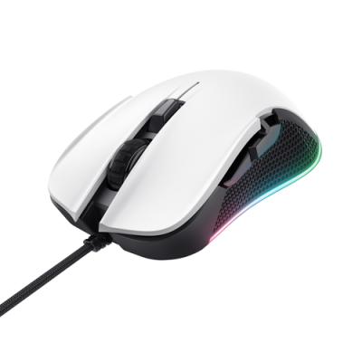 Mouse Trust Gaming Rgb Gxt 922w Ybar Rgb 7200dpi 6 Botones