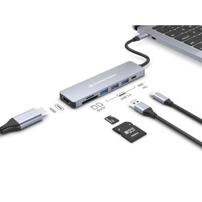 Docking Usb-c Conceptronic Donn19g 1xhdmi 3xusb-a 3.0 1xusb-c