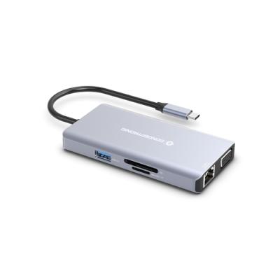 Docking Usb-c Conceptronic Donn20g 1xhdmi 4k 1xvga 3xusb-a 3.0