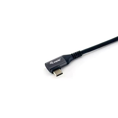 Cable Usb-c Macho - Usb-c Macho Acodado 90º 1 Metro Equip 5a