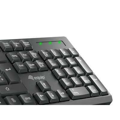 Pack Teclado Y Mouse Equip Life Wireless Combo 2.4ghz Color