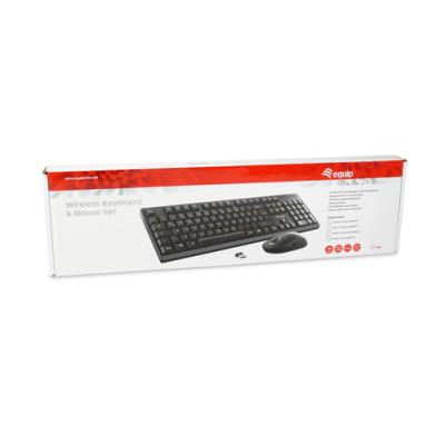 Pack Teclado Y Mouse Equip Life Wireless Combo 2.4ghz Color