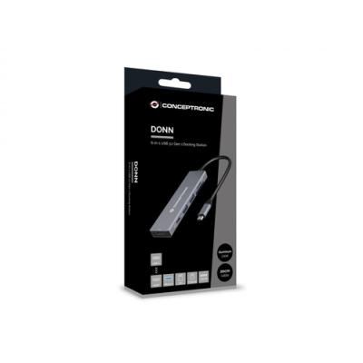 Docking Usb-c Conceptronic Donn23g 1xhdmi 4k 2xusb-a 3.0