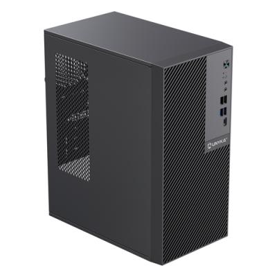 Caja Micro Atx Unykach Numen 500 Pro Type C Color Negro Sin