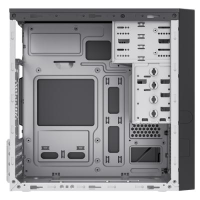 Caja Micro Atx Unykadch Aero C12 Frontal Imitacion Aluminio