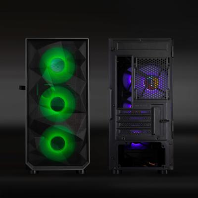 Caja Microatx Gaming Tooq Tqgcc901-b "seizure" Negra Micro