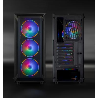 Caja Atx Semitorre Gaming Tooq Tqgcc101-b "ragnärok" Negra