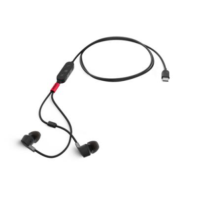 Auricular Lenovo Go Usb-c Anc + Microfono Con Cancelacion De