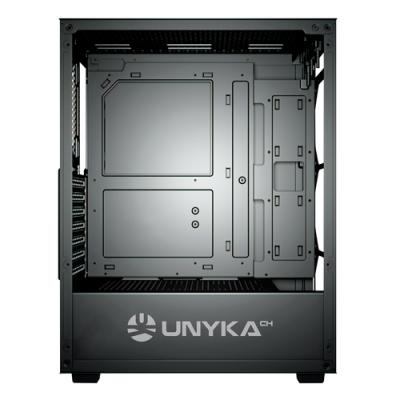 Caja Atx Semitorre Gaming Unykach Atx Uk 511303 Color Negro