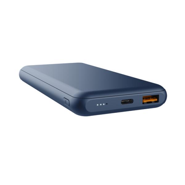 Powerbank Universal Trust 25032 Redoh 10000mah Color Azul 18w Carga Rapida 2xusb-c 1xusb-a