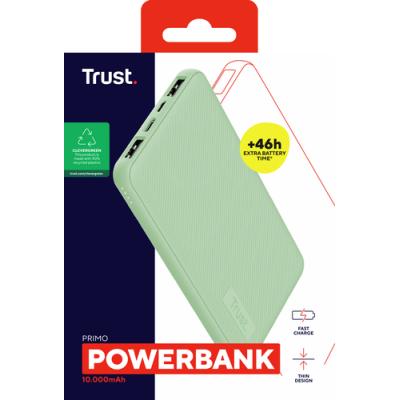 Powerbank Universal Trust Urban Primo Eco 10000 Ultrafina 25029