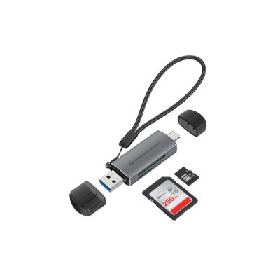 Card Reader Externo Concentronic Bian05g Usb-c Y Usb-a