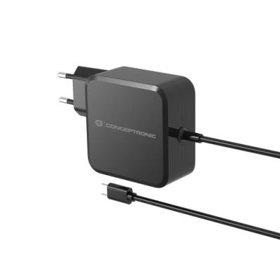 Cargador De Pared Conceptronic Ozul05be 100w Gan Pd Cable Usb-c