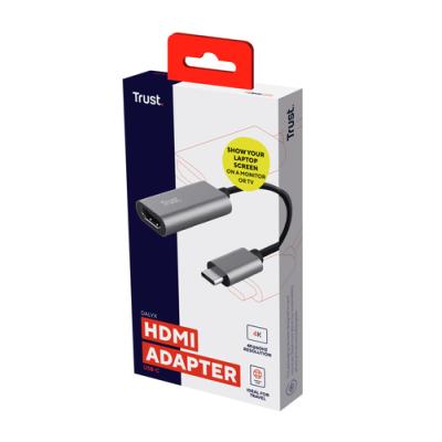 Adaptador Trust 23774 Usb-c A Hdmi Hembra Uhd 4k Audio