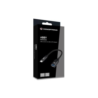 Adaptador Usb-c Conceptronic Abby18b A 1xusb-a 3.2 10 Gbps