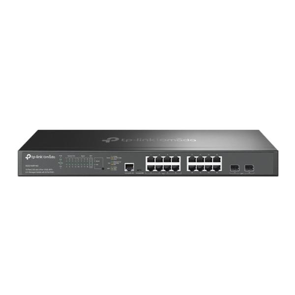 Switch Gestionable L2+ Tp-link Omada Sg3218xp-m2 16p 2.5gbps 8p Poe+ 2xsfp+ 10gbps