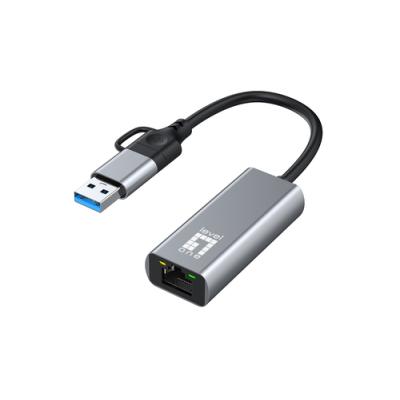 Adaptador Usb-c Level One Usb-0423 A Rj45 1x2.5 Gigabit Con