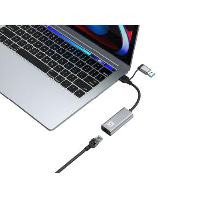 Adaptador Usb-c Level One Usb-0423 A Rj45 1x2.5 Gigabit Con