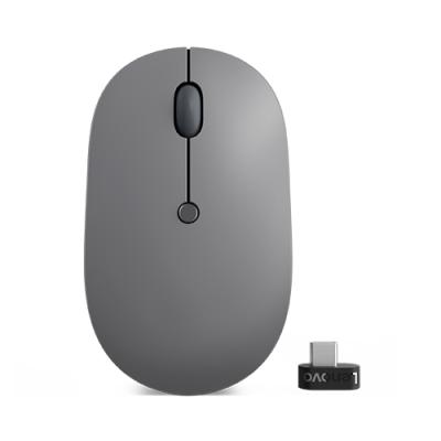 Mouse Lenovo Go Usb-c Wireless Lenovo Go | Gris Y Negro -