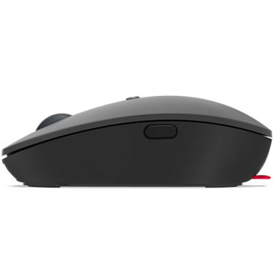 Mouse Lenovo Go Usb-c Wireless Lenovo Go | Gris Y Negro -