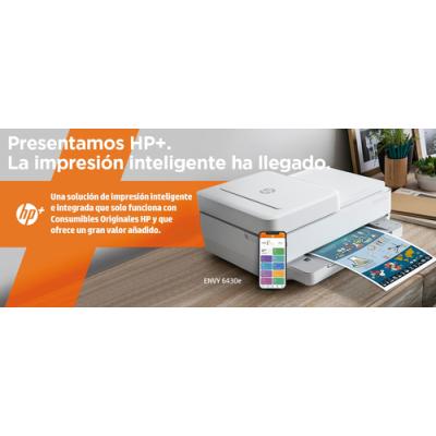 Multifuncion Hp Envy 6430e 10/7ppm Wifi / Fax Movil / Duplex /