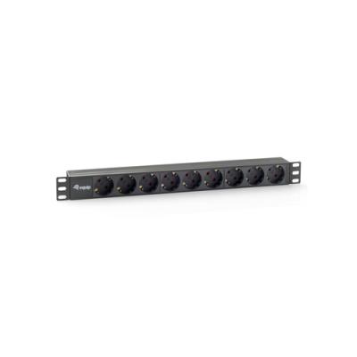 Regleta Alimentacion Rack 19" 1u 9 Tomas