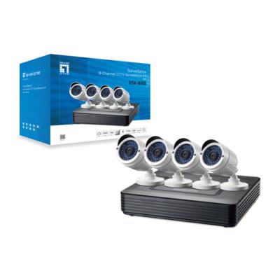 Kit Videovigilancia 1080p Level One Dsk-8001 8 Canales 4