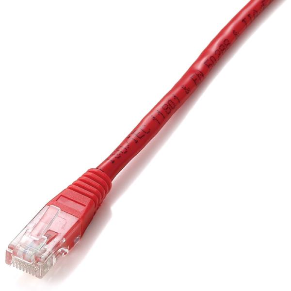 Equip 825424 cable de red Rojo 5 m Cat5e U/UTP (UTP)