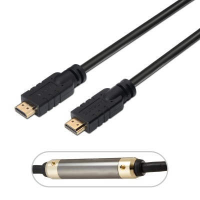 Cable HDMI 4K Aisens A120-0376/ HDMI Macho - HDMI Macho/ Hasta