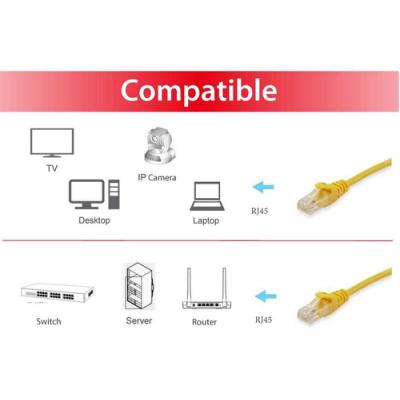 Equip 606303 cable de red Amarillo 1 m Cat6a S/FTP (S-STP)