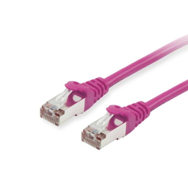 Equip 605553 cable de red Púrpura 0,25 m Cat6 S/FTP (S-STP)