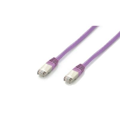 Equip 605654 cable de red Púrpura 5 m Cat6a S/FTP (S-STP)