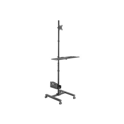 Soporte De Suelo Con Ruedas Equip 650171 Para Pantalla 17"-32"