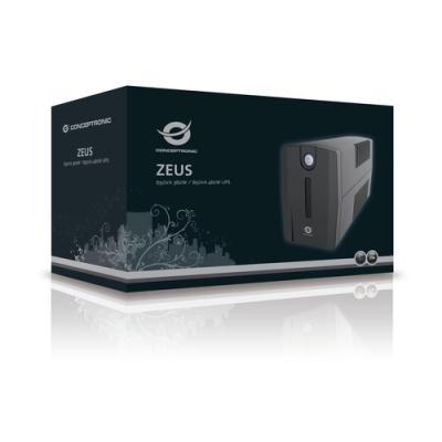 Sai 850va Conceptronic 480w 2 Shucko Proteccion Puerto Lan Modem