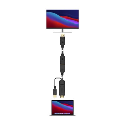 Cable Conversor 4K Aisens A122-0642/ HDMI Macho - DisplayPort