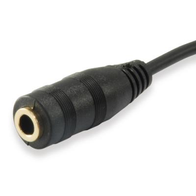 Cable Audio Mini Jack 3.5mm Macho A 2 Jack 3.5mm Hembra