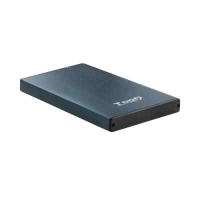 Caja Externa 2.5" Usb 3.0 Tooq Tqe-2527pb Para Hd Hasta 9,5mm