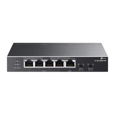 Switch No Gestionable Tp-link Sg1005p-pd 1p Giga Poe++ In Y 4p