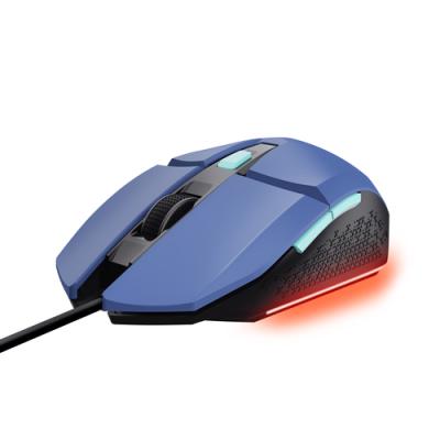 Trust Gaming GXT 109B Felox Ratón Gaming Azul de 6 Botones