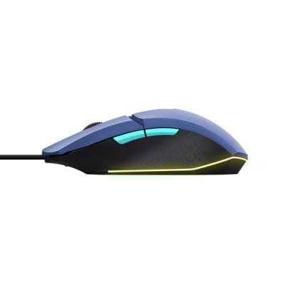 Trust Gaming GXT 109B Felox Ratón Gaming Azul de 6 Botones