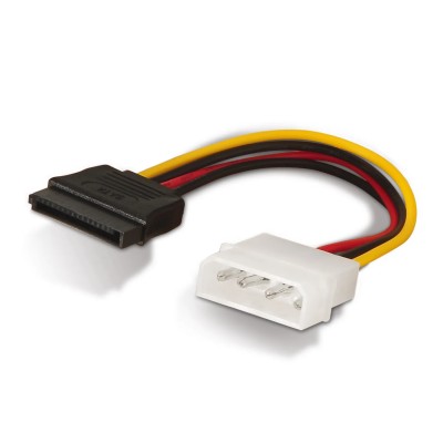 Cable Alimentación SATA Aisens A131-0158/ Molex 4 PIN Macho -