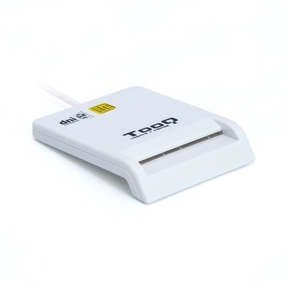 Lector de DNI TooQ TQR-210W/ Blanco