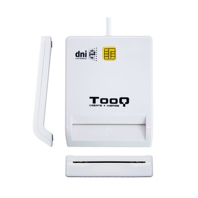 Lector de DNI TooQ TQR-210W/ Blanco